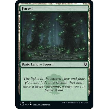 Image for Forest (468) (468) (CLB) - Magic: The Gathering