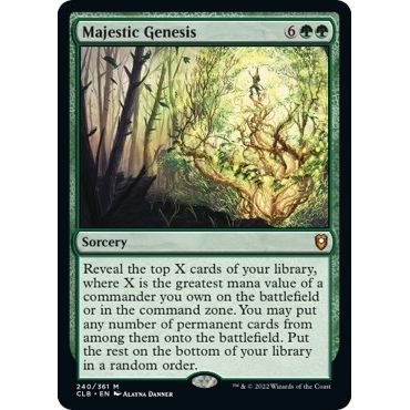 Image for Majestic Genesis (240) (CLB) - Magic: The Gathering