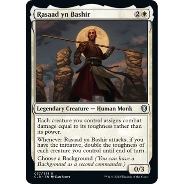 Image for Rasaad yn Bashir (37) (CLB) - Magic: The Gathering