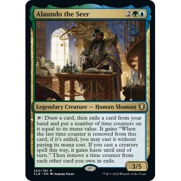 Image for Alaundo the Seer (264) (CLB) - Magic: The Gathering
