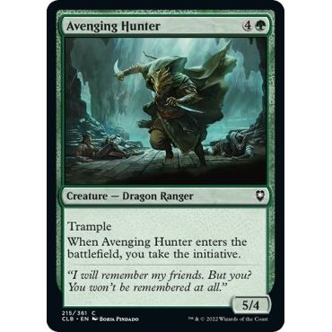 Image for Avenging Hunter (215) (CLB) - Magic: The Gathering