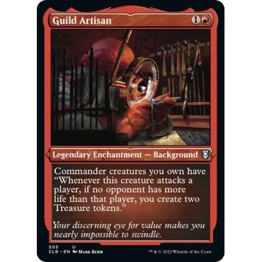 Image for Guild Artisan (Foil Etched) (505) (CLB) - Magic: The Gathering