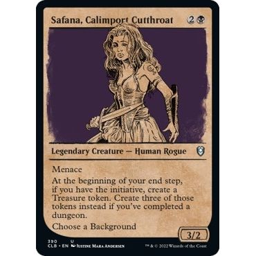 Image for Safana, Calimport Cutthroat (Showcase) (390) (CLB) - Magic: The Gathering