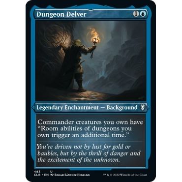 Image for Dungeon Delver (Foil Etched) (483) (CLB) - Magic: The Gathering