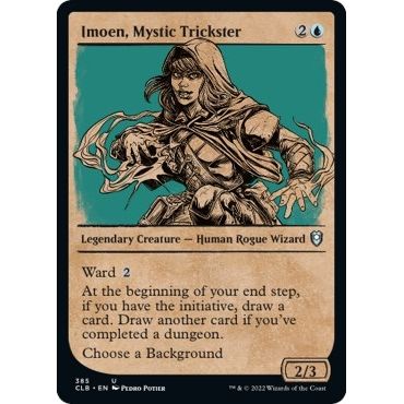Image for Imoen, Mystic Trickster (Showcase) (385) (CLB) - Magic: The Gathering