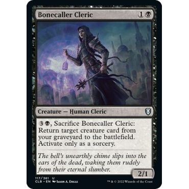 Image for Bonecaller Cleric (117) (CLB) - Magic: The Gathering