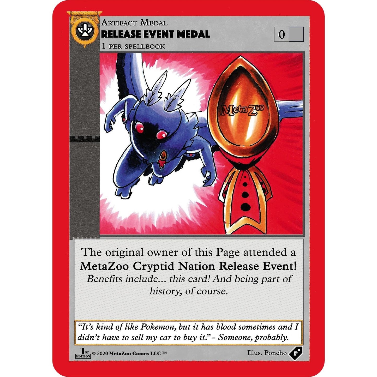 Image for Release Event Medal (Kickstarter) (MEDALS) - MetaZoo