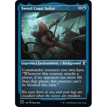 Image for Sword Coast Sailor (Foil Etched) (489) (CLB) - Magic: The Gathering