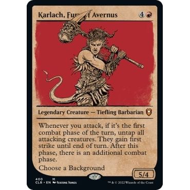 Image for Karlach, Fury of Avernus (Showcase) (400) (CLB) - Magic: The Gathering