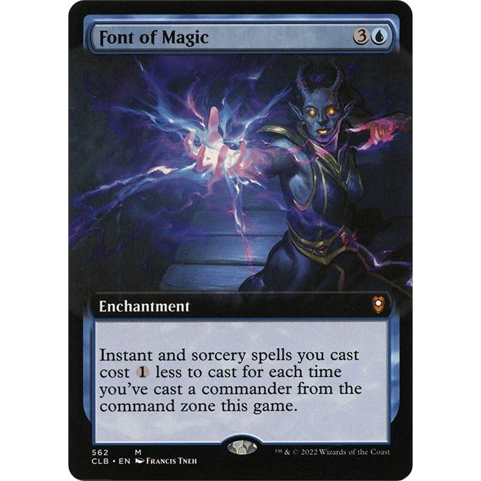 Image for Font of Magic (Extended Art) (562) (CLB) - Magic: The Gathering