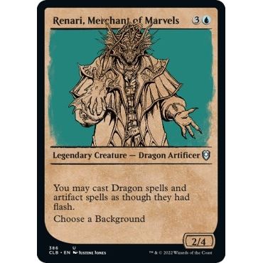 Image for Renari, Merchant of Marvels (Showcase) (386) (CLB) - Magic: The Gathering