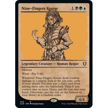 Image for Nine-Fingers Keene (Showcase) (435) (CLB) - Magic: The Gathering