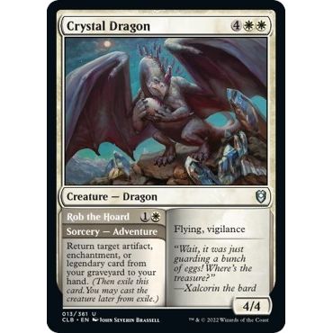 Image for Crystal Dragon (13) (CLB) - Magic: The Gathering