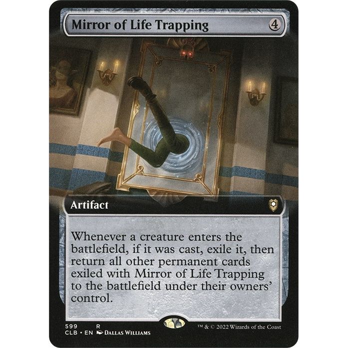 Image for Mirror of Life Trapping (Extended Art) (599) (CLB) - Magic: The Gathering