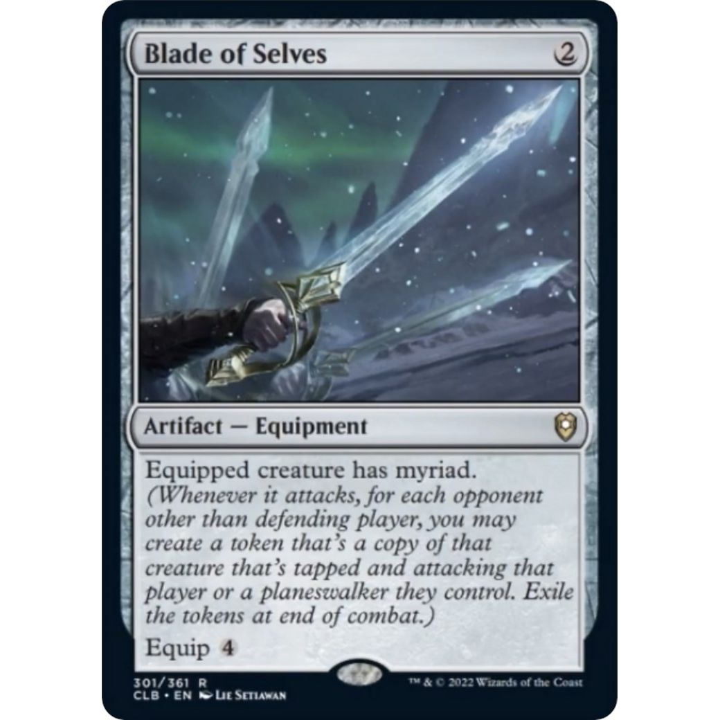 Image for Blade of Selves (301) (CLB) - Magic: The Gathering