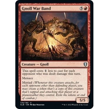 Image for Gnoll War Band (178) (CLB) - Magic: The Gathering