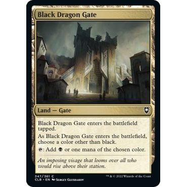 Image for Black Dragon Gate (347) (CLB) - Magic: The Gathering