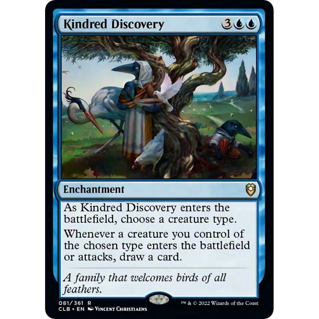 Image for Kindred Discovery (81) (CLB) - Magic: The Gathering