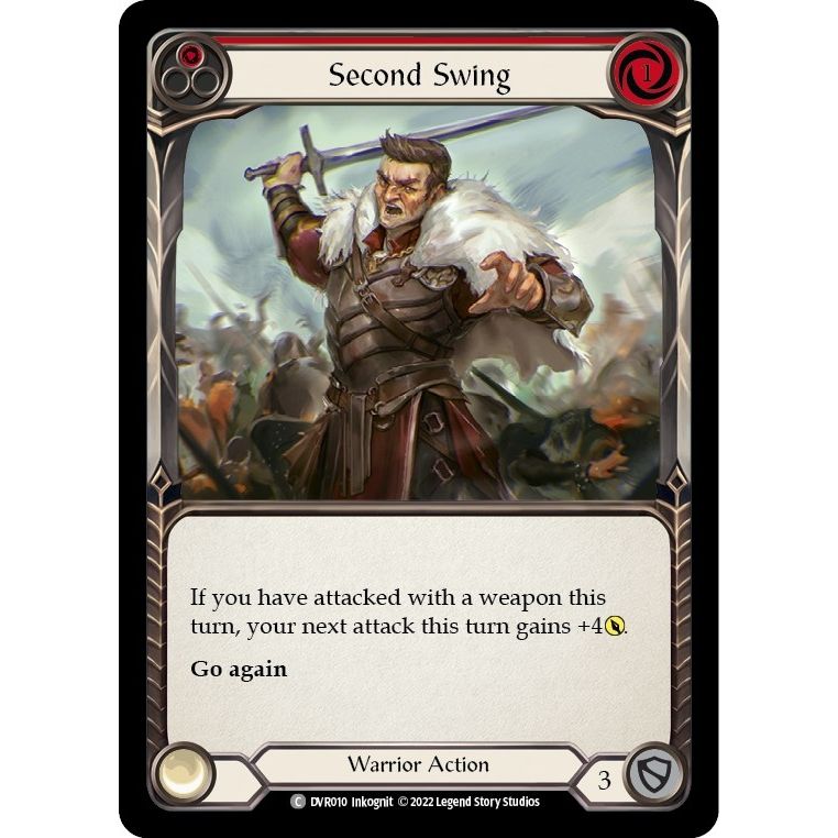 Image for Second Swing (DVR010) (RVD/DVR) - Flesh and Blood TCG