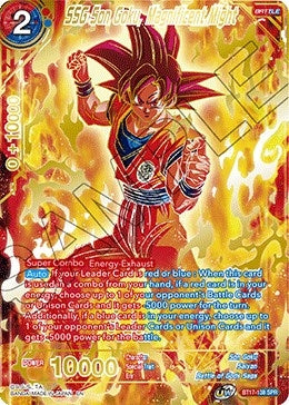 Image for SSG Son Goku, Magnificent Might (SPR) (BT17-138) (DBS-B17) - Dragon Ball Super: Masters