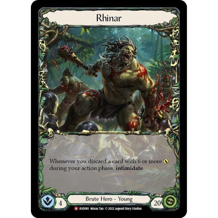 Image for Rhinar (RVD001) (RVD/DVR) - Flesh and Blood TCG