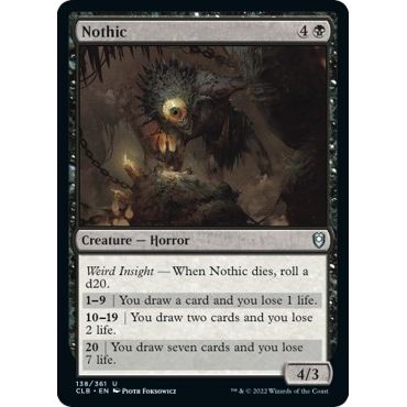 Image for Nothic (138) (CLB) - Magic: The Gathering