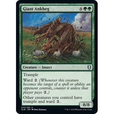 Image for Giant Ankheg (233) (CLB) - Magic: The Gathering
