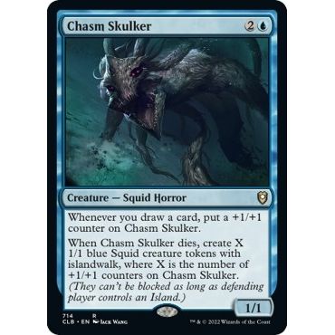 Image for Chasm Skulker (714) (CLB) - Magic: The Gathering