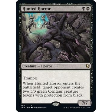 Image for Hunted Horror (758) (CLB) - Magic: The Gathering