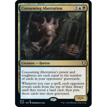 Image for Consuming Aberration (840) (CLB) - Magic: The Gathering