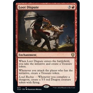 Image for Loot Dispute (677) (CLB) - Magic: The Gathering