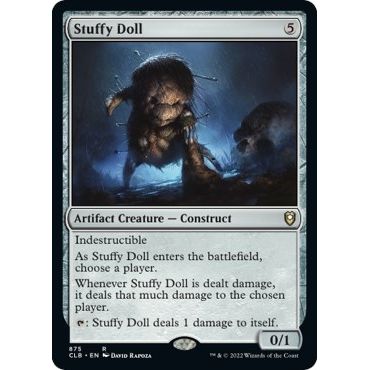 Image for Stuffy Doll (875) (CLB) - Magic: The Gathering