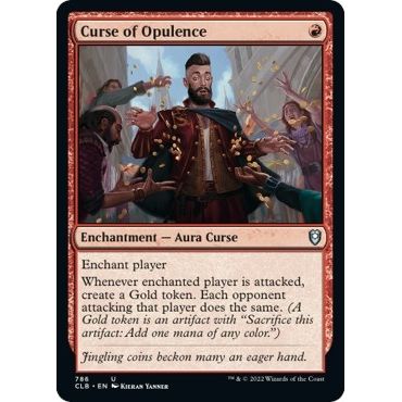 Image for Curse of Opulence (786) (CLB) - Magic: The Gathering
