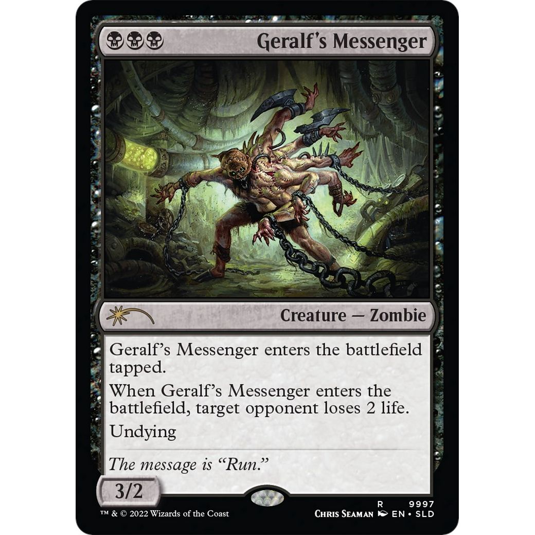 Image for Geralf's Messenger (9997) (9997) (SLD) - Magic: The Gathering