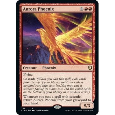 Image for Aurora Phoenix (778) (CLB) - Magic: The Gathering