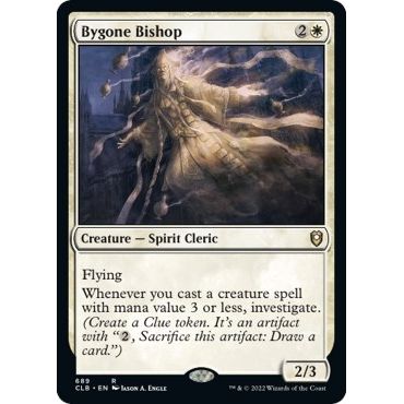 Image for Bygone Bishop (689) (CLB) - Magic: The Gathering