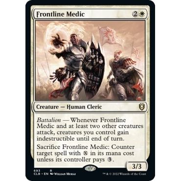 Image for Frontline Medic (693) (CLB) - Magic: The Gathering