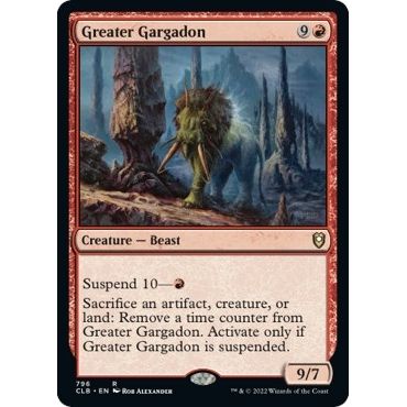 Image for Greater Gargadon (796) (CLB) - Magic: The Gathering