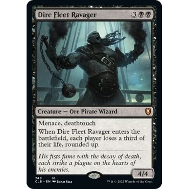 Image for Dire Fleet Ravager (749) (CLB) - Magic: The Gathering