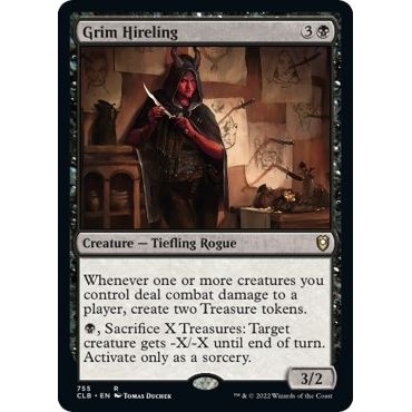 Image for Grim Hireling (755) (CLB) - Magic: The Gathering