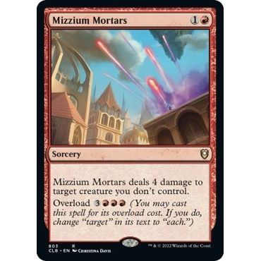 Image for Mizzium Mortars (803) (CLB) - Magic: The Gathering