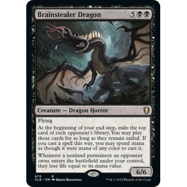 Image for Brainstealer Dragon (670) (CLB) - Magic: The Gathering