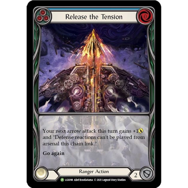 Image for Release the Tension (Blue) - LGS098 (LGS098) (PR) - Flesh and Blood TCG