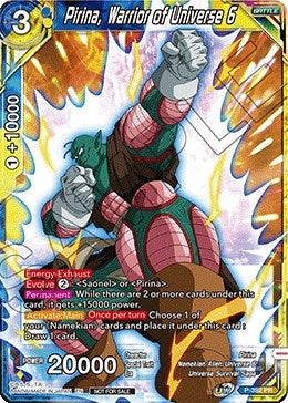 Image for Pirina, Warrior of Universe 6 (Tournament Pack Vol. 8) (P-392) (TPR) - Dragon Ball Super: Masters