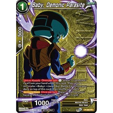 Image for Baby, Demonic Parasite (Tournament Pack Vol. 8) (Winner) (P-388) (TPR) - Dragon Ball Super: Masters