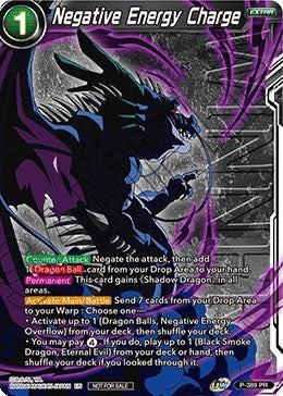Image for Negative Energy Charge (Tournament Pack Vol. 8) (Winner) (P-389) (TPR) - Dragon Ball Super: Masters