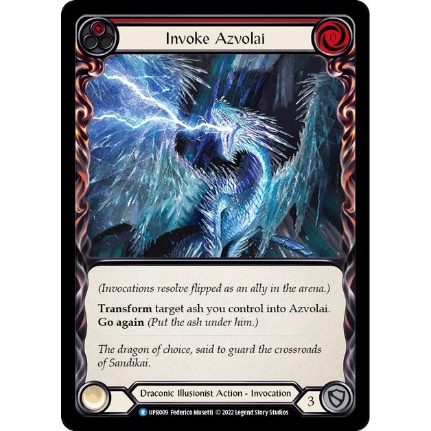 Image for Invoke Azvolai // Azvolai (UPR009) (UPR) - Flesh and Blood TCG
