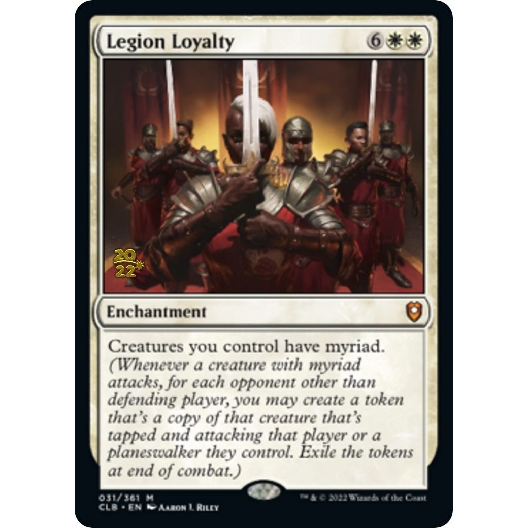 Image for Legion Loyalty (31) (PRE) - Magic: The Gathering