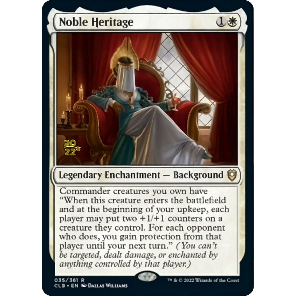 Image for Noble Heritage (35) (PRE) - Magic: The Gathering