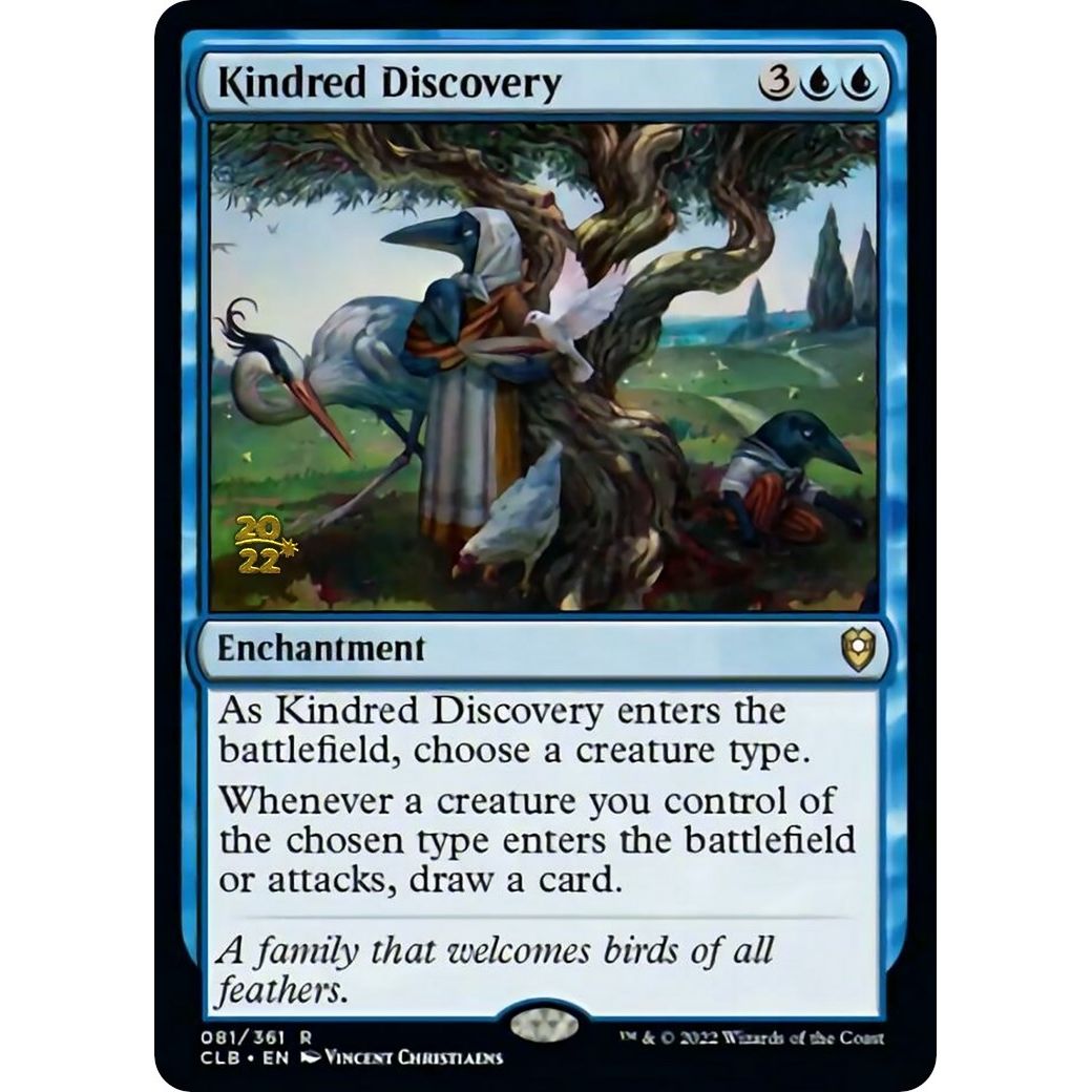 Image for Kindred Discovery (81) (PRE) - Magic: The Gathering